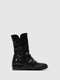 Botas com Fecho em Preto